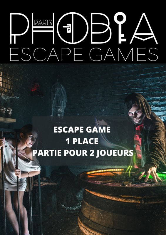 pass culture ESCAPE GAME 1 PLACE PARTIE POUR 2 JOUEURS (5)